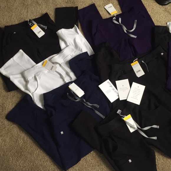 figs Pants - SOLD - Huge lot of FIGS nursing scrubs NWT